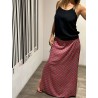 Vestido LONG RING Black/Leaf