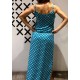 Vestido LONG LINDA Turquesa