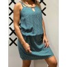 Vestido LINDA Black/Orange