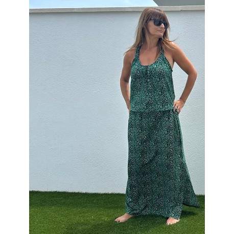 Vestido LONG Y Green