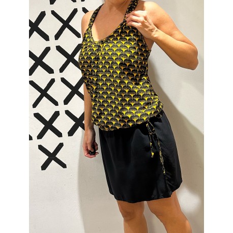Vestido Y Yellow/Black