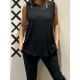 Top UPSIDE Black/White