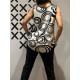 Top UPSIDE Black/White