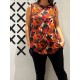 Top UPSIDE Black/orange