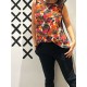 Top UPSIDE Black/orange