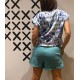 Short LILLY Turquesa