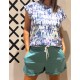 Short LILLY Turquesa