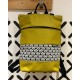 Mochila TIPICA  POLIPIEL Amarillo