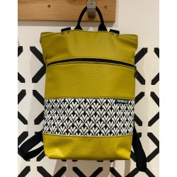 Mochila TIPICA  POLIPIEL Amarillo
