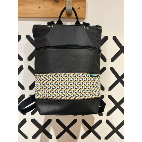 Mochila TIPICA  POLIPIEL Black