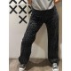 Pantalón BOMB print gris