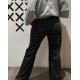 Pantalón BOMB print gris