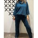 Pantalón PALACE Leopardo Azul