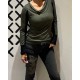 Camiseta LIN kaki