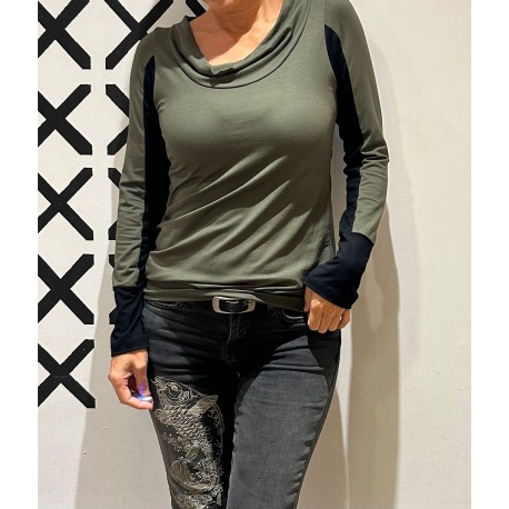 Camiseta LIN kaki