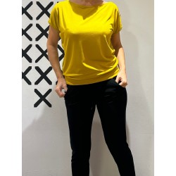 Camiseta OPEN Mostaza