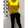 Camiseta OPEN Mostaza