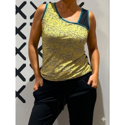 Camiseta ASIM Estampada amarilla