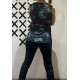 Top DOMORU Grunge Azul