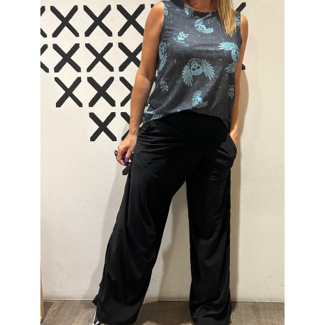 Pantalón SABIK Negro LARGO