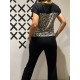 Camiseta BARCA Print black