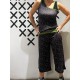 Pantalon PALAZZO 3/4  EStampado