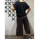 Pantalon PALAZZO 3/4  EStampado