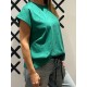 Camiseta  LILLY (COTTON) verde pájaro