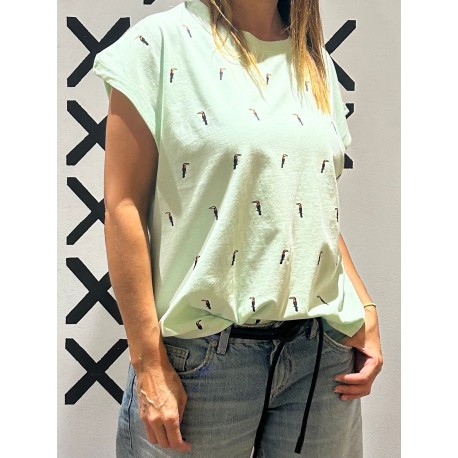 Camiseta  LILLY (COTTON) soft bird