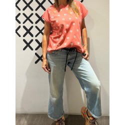 Camiseta  LILLY (COTTON) coral Flipflops