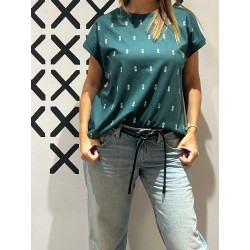 Camiseta  LILLY (COTTON) verde Pinneaple