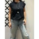 Camiseta  LILLY (COTTON) Black