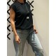Camiseta  LILLY (COTTON) Black
