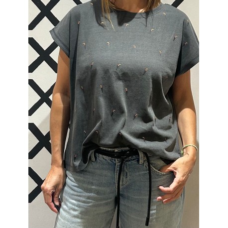 Camiseta  LILLY (COTTON) Grey