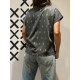 Camiseta  LILLY (COTTON) Grey Pinneaple