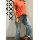 Camiseta  LILLY (SOFT)  Coral Rombos