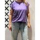 Camiseta  LILLY (SOFT)  Lila Leaves