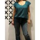 Top LINE Azul