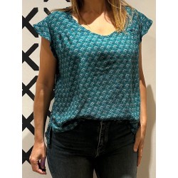 Top LINE Azul