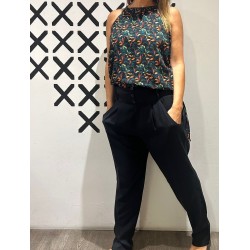 Pantalón BUTTON Black