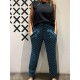 Pantalón BUTTON Blue