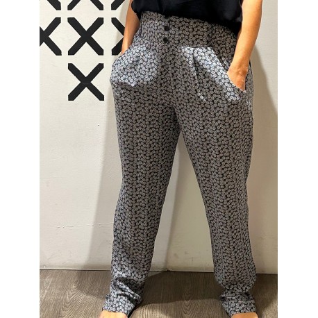 Pantalón BUTTON Grey