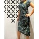 Vestido HIDARI Zebura Verde