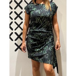Vestido HIDARI Zebura Verde