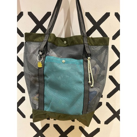 Bolso MESH TOTE  Kaki/Grey/Blue