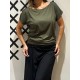 Camiseta OPEN kaki