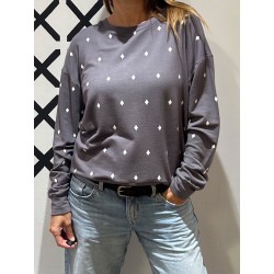 Jersey LILLY Diamante gris (soft)
