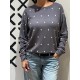 Jersey LILLY Diamante gris (soft)