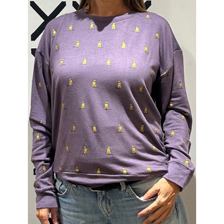 Jersey LILLY Cat Purple (soft)