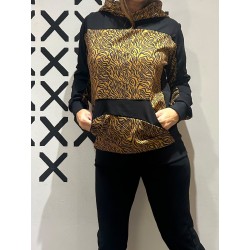 Sudadera ICON CAPUCHA  Yellow
